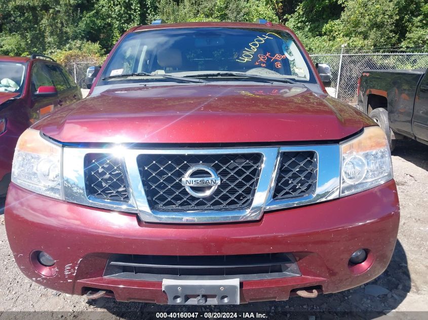 2012 Nissan Armada Sl VIN: 5N1AA0NC2CN613566 Lot: 40160047