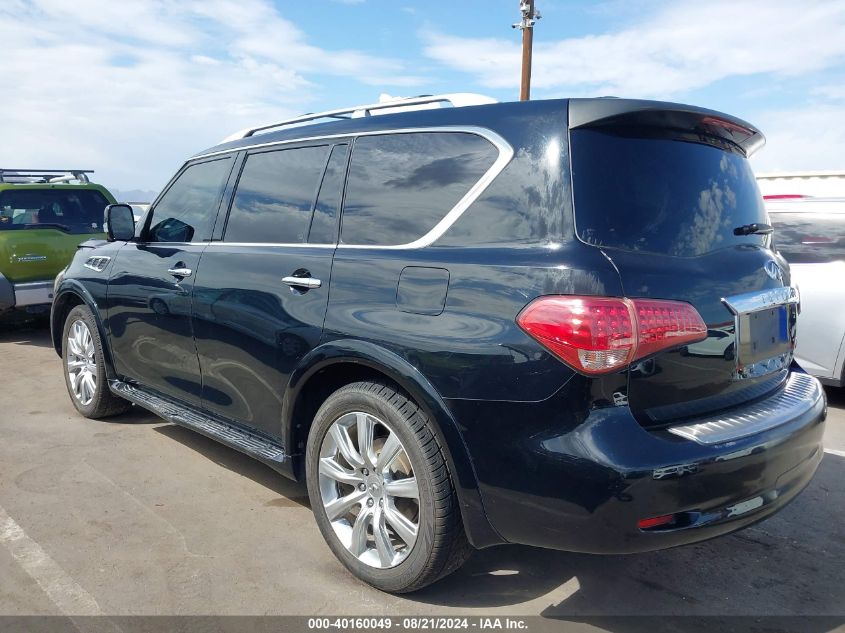 2011 Infiniti Qx56 VIN: JN8AZ2NC7B9302834 Lot: 40160049