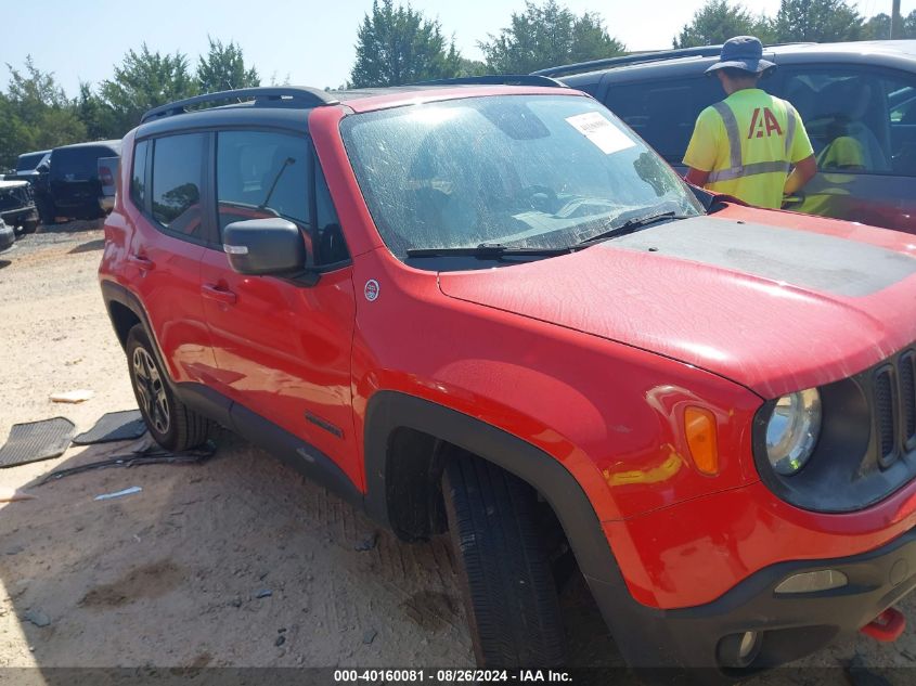 2016 Jeep Renegade Trailhawk VIN: ZACCJBCT1GPD72611 Lot: 40160081