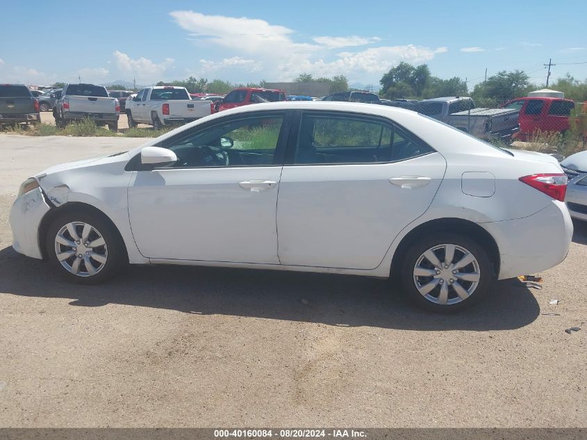 2015 Toyota Corolla Le VIN: 5YFBURHE8FP259089 Lot: 40160084