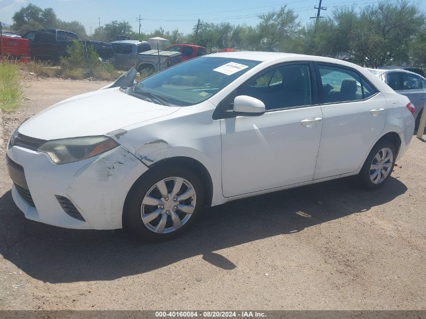 5YFBURHE8FP259089 2015 TOYOTA COROLLA - Image 2