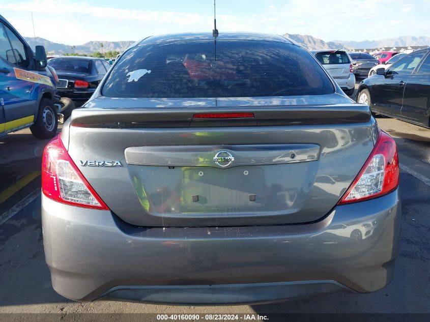 2019 Nissan Versa 1.6 S+ VIN: 3N1CN7AP6KL808638 Lot: 40160090