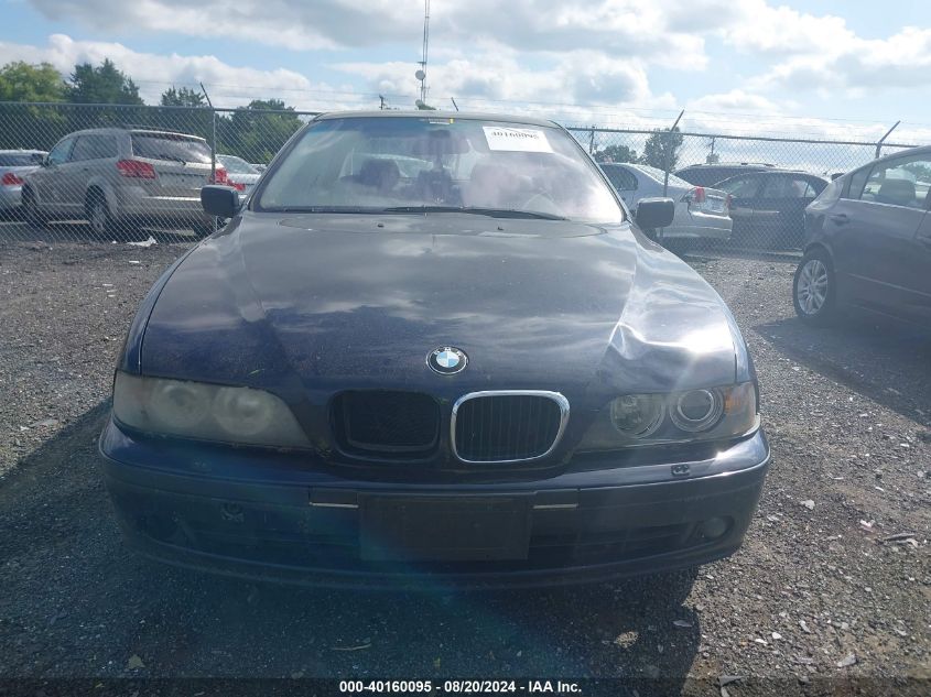 2003 BMW 530Ia VIN: WBADT63473CK43282 Lot: 40160095
