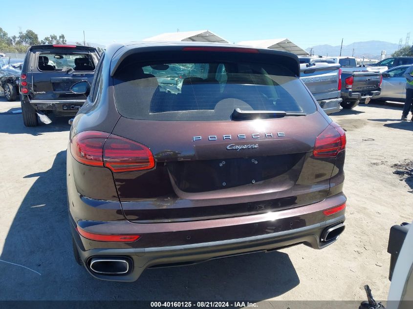 2016 Porsche Cayenne VIN: WP1AA2A2XGKA13655 Lot: 40160125