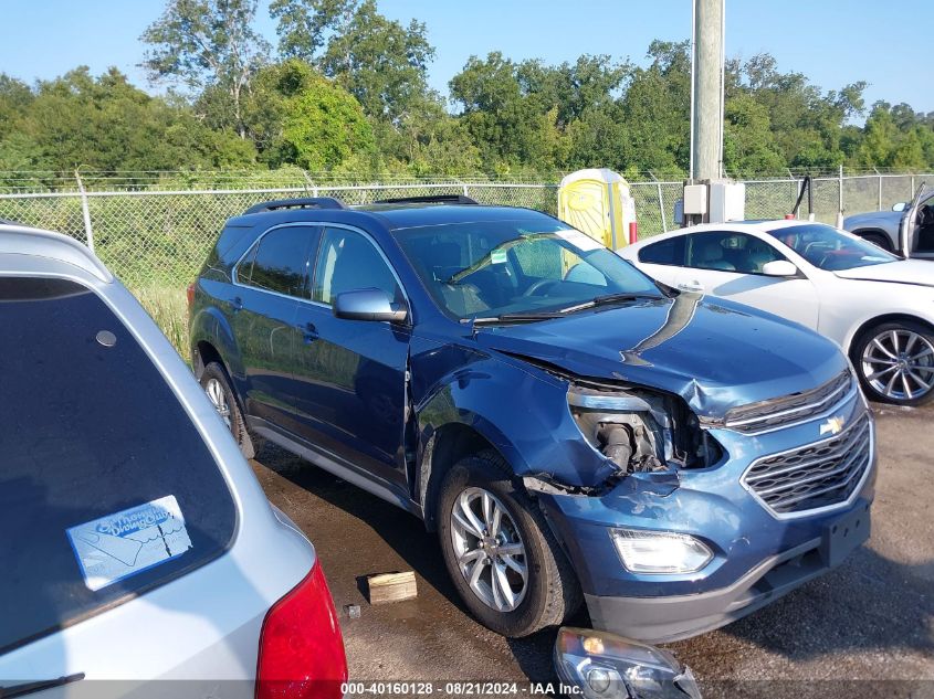 2016 Chevrolet Equinox Lt VIN: 2GNALCEK9G6277858 Lot: 40160128