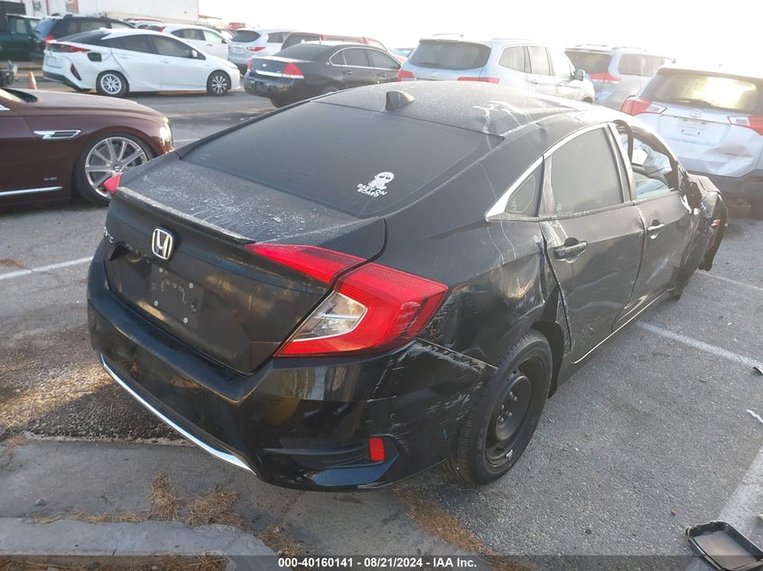 VIN 19XFC1F30LE221201 2020 HONDA CIVIC EX