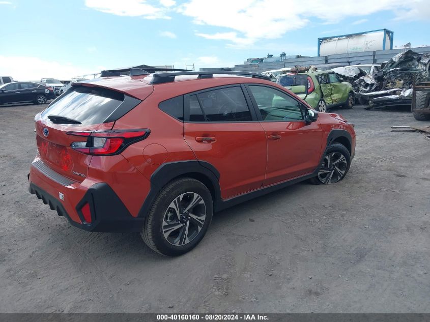 2024 Subaru Crosstrek Premium VIN: JF2GUADC4RH330771 Lot: 40160160