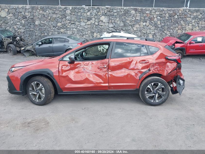 2024 Subaru Crosstrek Premium VIN: JF2GUADC4RH330771 Lot: 40160160