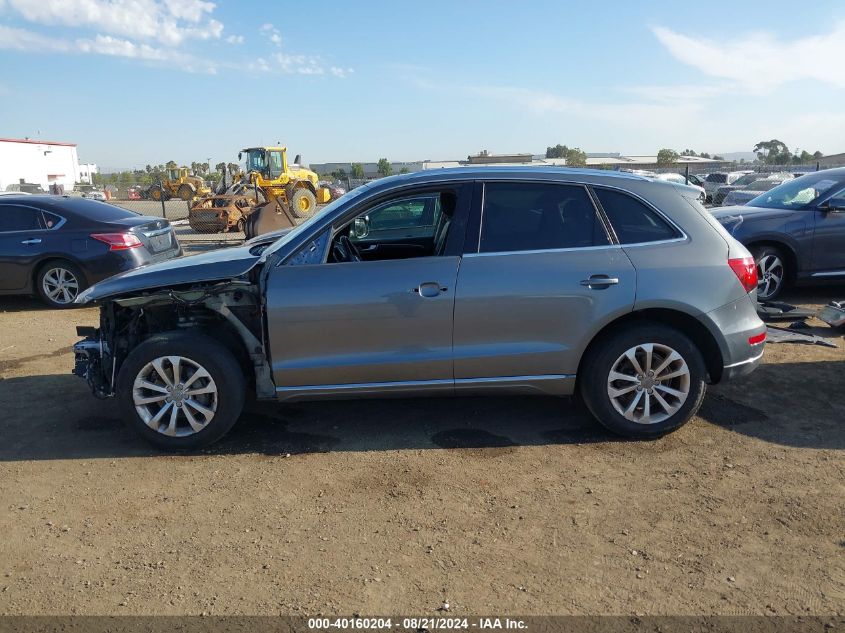 2014 Audi Q5 2.0T Premium VIN: WA1CFAFP2EA117435 Lot: 40160204