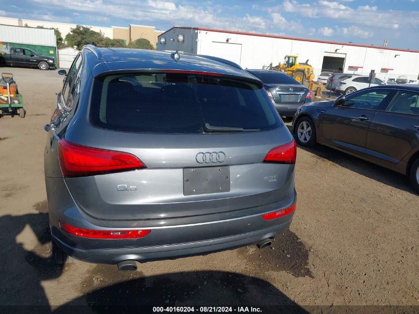 2014 Audi Q5 2.0T Premium VIN: WA1CFAFP2EA117435 Lot: 40160204