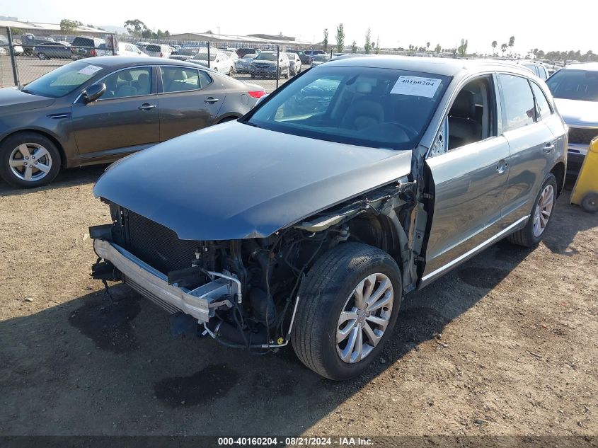 2014 Audi Q5 2.0T Premium VIN: WA1CFAFP2EA117435 Lot: 40160204