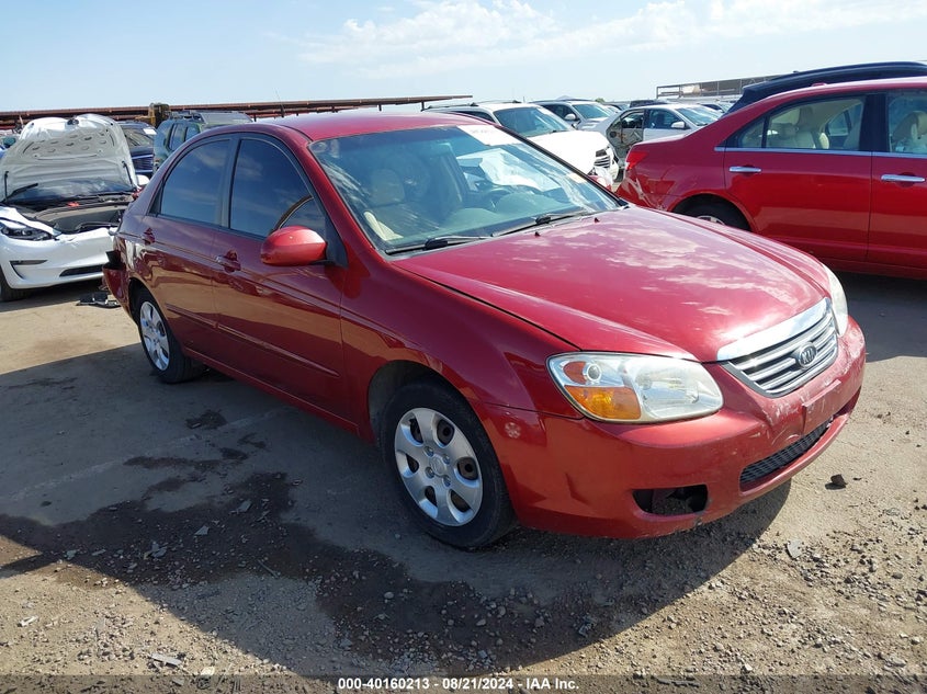 2008 Kia Spectra Ex VIN: KNAFE121585515420 Lot: 40160213