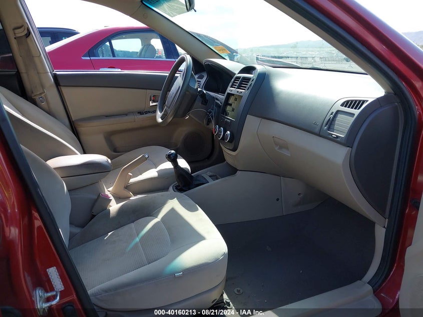 2008 Kia Spectra Ex VIN: KNAFE121585515420 Lot: 40160213