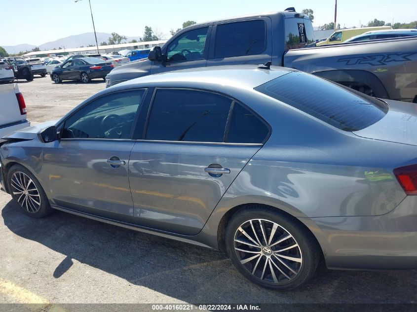 2016 Volkswagen Jetta 1.8T Sport VIN: 3VWD17AJ8GM229612 Lot: 40160221