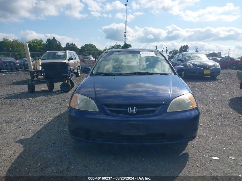 2003 Honda Civic Ex VIN: 1HGEM22983L014377 Lot: 40160237