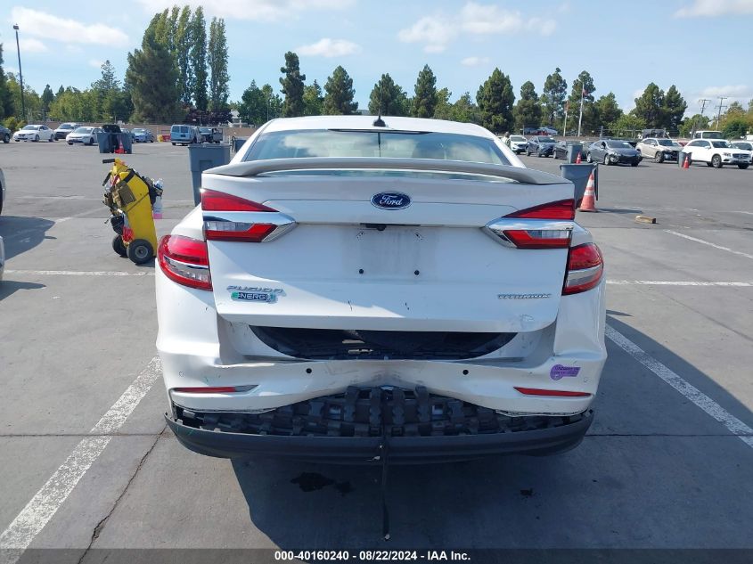 2019 FORD FUSION ENERGI TITANIUM - 3FA6P0SU1KR216860