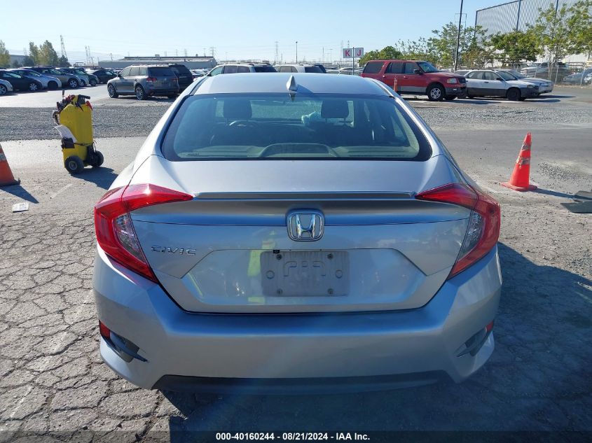 2017 Honda Civic Ex VIN: 19XFC1F37HE206539 Lot: 40160244