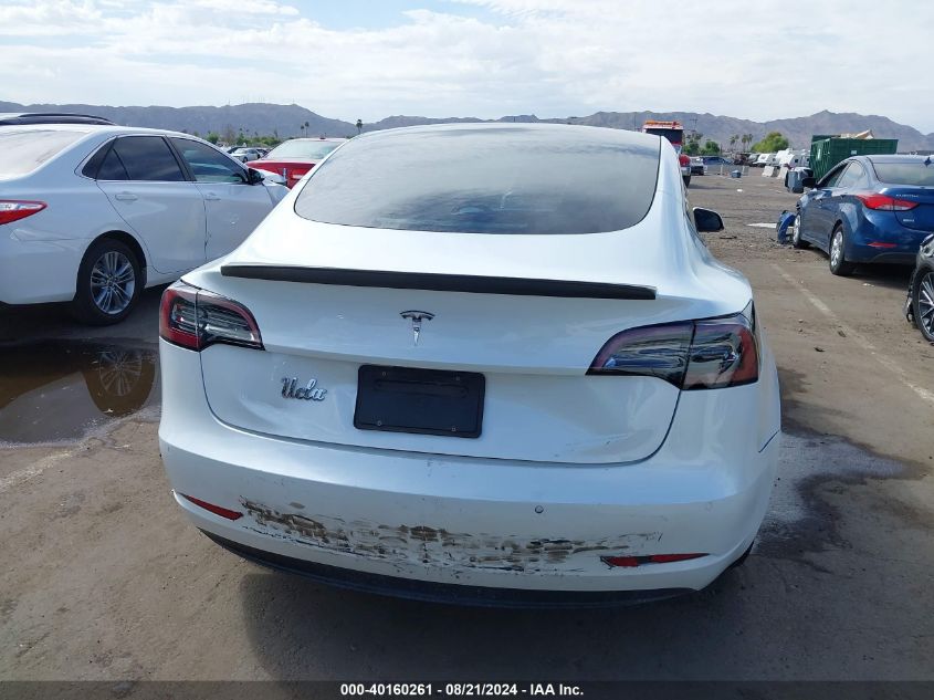 2021 Tesla Model 3 VIN: 5YJ3E1EA9MF076538 Lot: 40160261