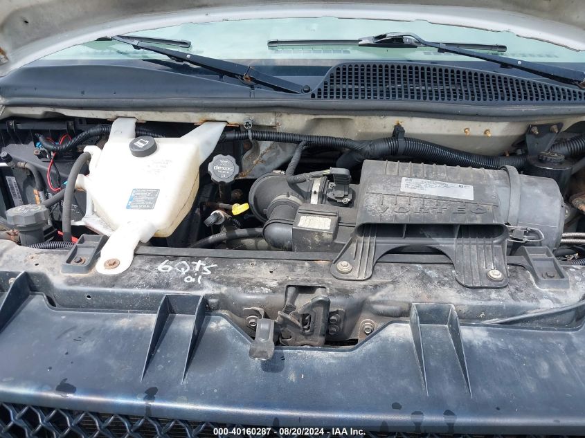 2017 Chevrolet Express 2500 Work Van VIN: 1GCWGAFF0H1103495 Lot: 40160287