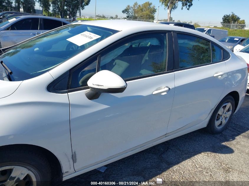 2018 Chevrolet Cruze Ls VIN: 1G1BC5SM4J7195101 Lot: 40160306