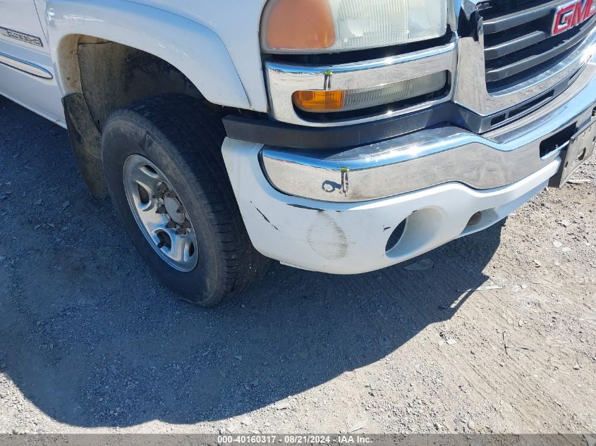 2005 GMC Sierra 2500Hd Sle VIN: 1GTHK29U45E213378 Lot: 40160317