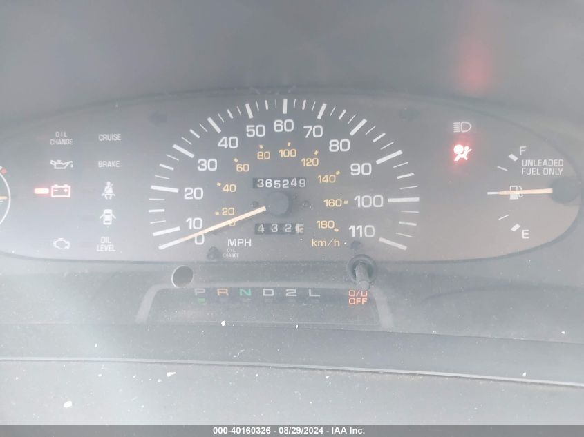 1992 Toyota Previa Dlx VIN: JT3AC11R5N1044645 Lot: 40160326