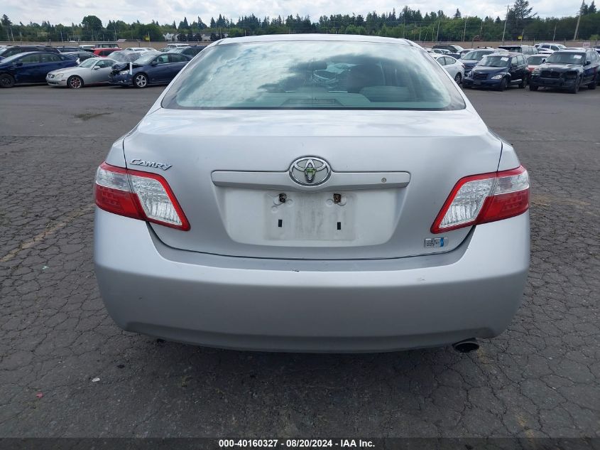 2008 Toyota Camry Hybrid VIN: 4T1BB46KX8U038581 Lot: 40160327