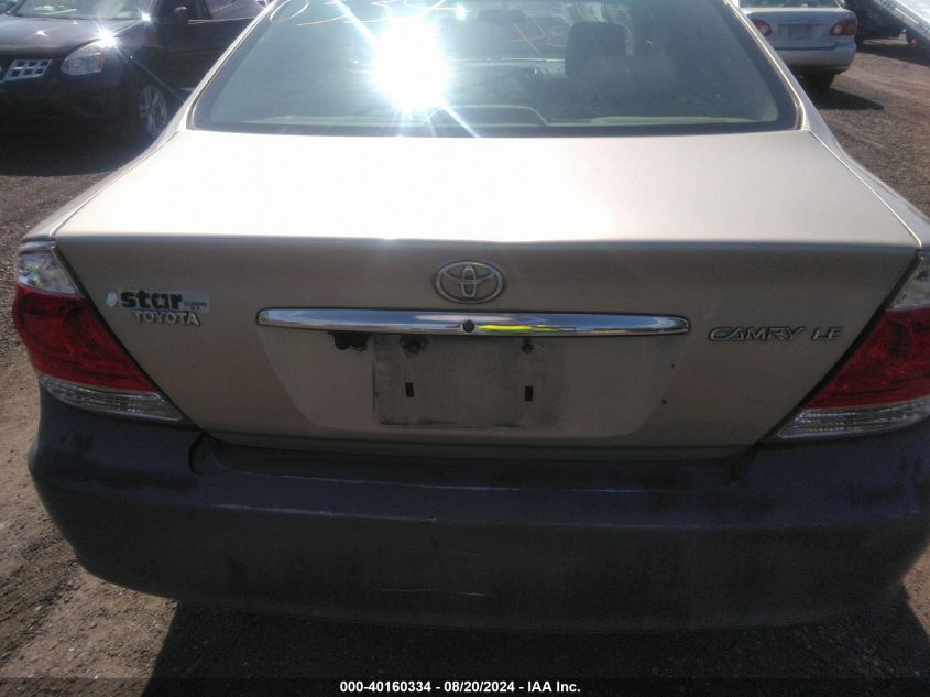 2005 Toyota Camry Le VIN: 4T1BE32K95U041071 Lot: 40160334
