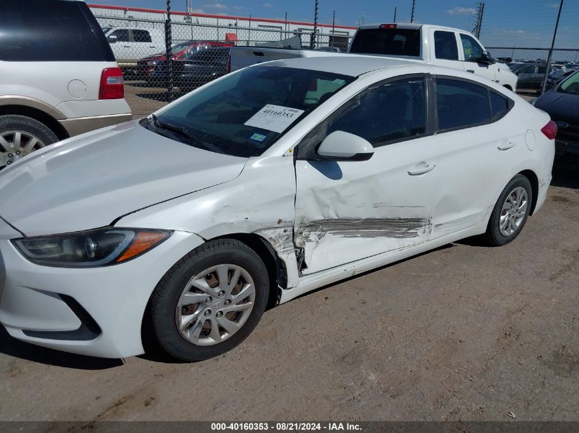 2017 Hyundai Elantra Se VIN: 5NPD74LF2HH084647 Lot: 40160353