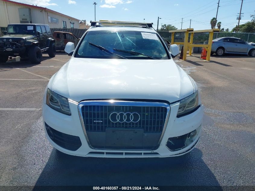 2012 Audi Q5 2.0T Premium VIN: WA1LFAFPXCA092989 Lot: 40160357