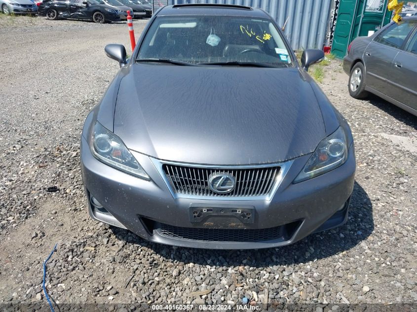 2012 Lexus Is 250 VIN: JTHCF5C29C2036038 Lot: 40160367