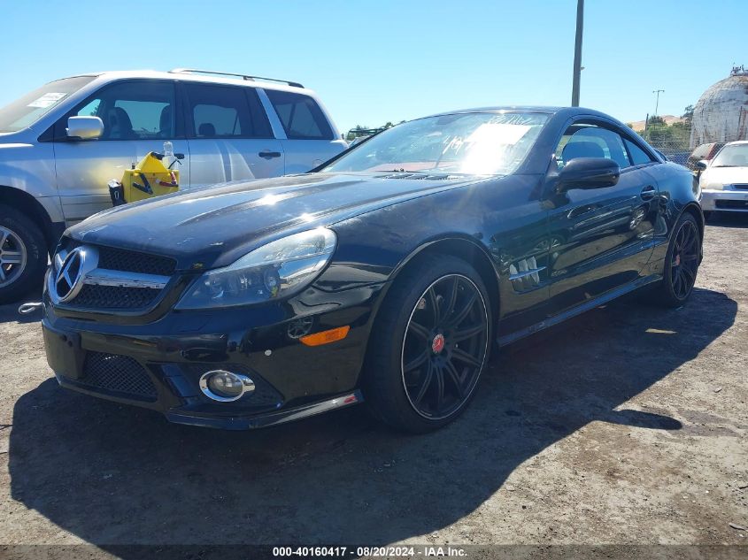 2009 Mercedes-Benz Sl 550 550 VIN: WDBSK71F99F148722 Lot: 40160417