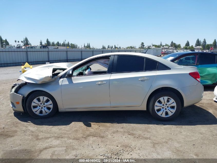 2013 Chevrolet Cruze Ls Auto VIN: 1G1PA5SG0D7279216 Lot: 40160422