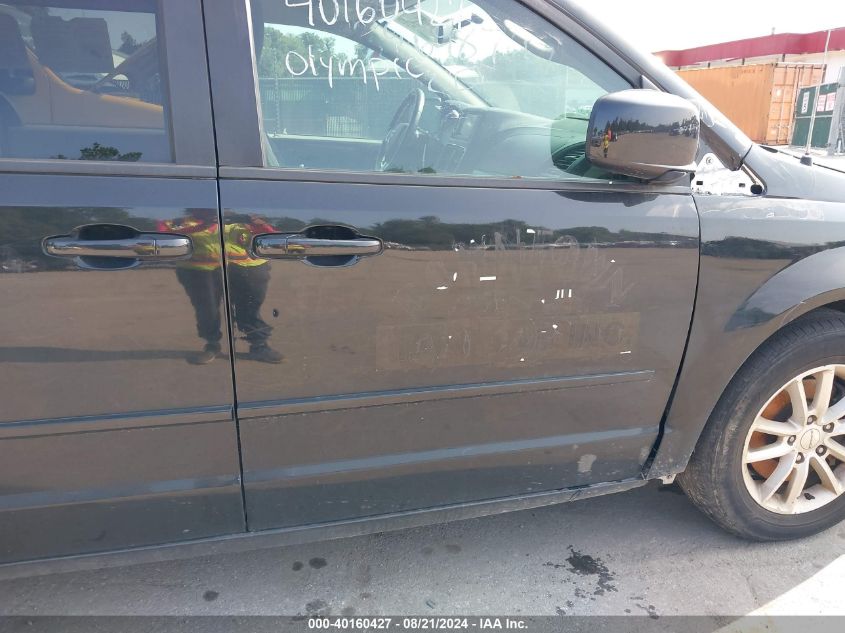 2016 Dodge Grand Caravan Sxt VIN: 2C4RDGCG0GR343355 Lot: 40160427