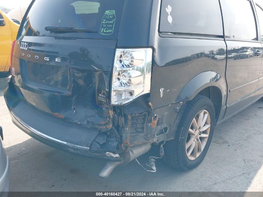 2016 Dodge Grand Caravan Sxt VIN: 2C4RDGCG0GR343355 Lot: 40160427