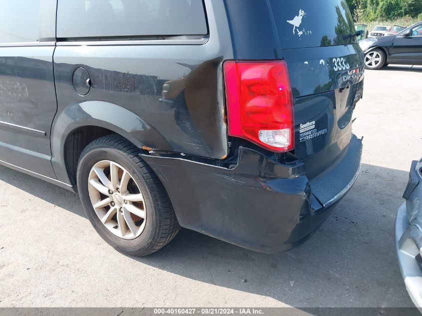 2016 Dodge Grand Caravan Sxt VIN: 2C4RDGCG0GR343355 Lot: 40160427