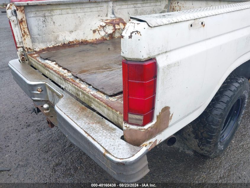 1986 Ford F250 VIN: 2FTEF26N5GCB52149 Lot: 40160438