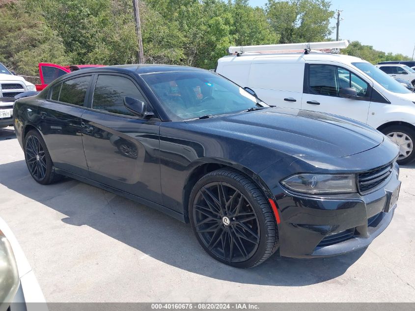 2017 Dodge Charger Sxt Rwd VIN: 2C3CDXHG2HH510101 Lot: 40160675