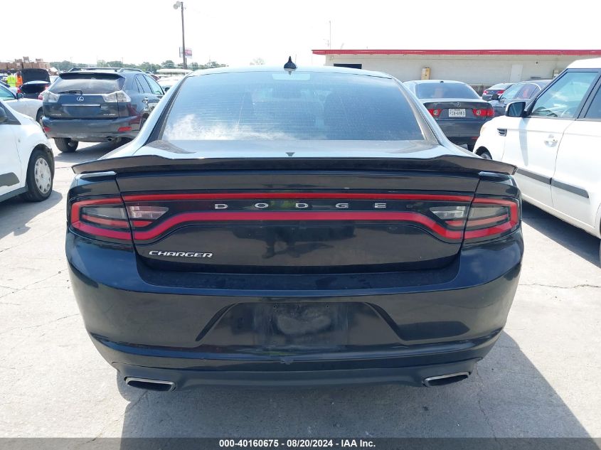 2017 Dodge Charger Sxt Rwd VIN: 2C3CDXHG2HH510101 Lot: 40160675