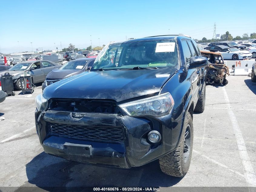 2019 Toyota 4Runner Sr5 VIN: JTEZU5JR7K5206164 Lot: 40160676