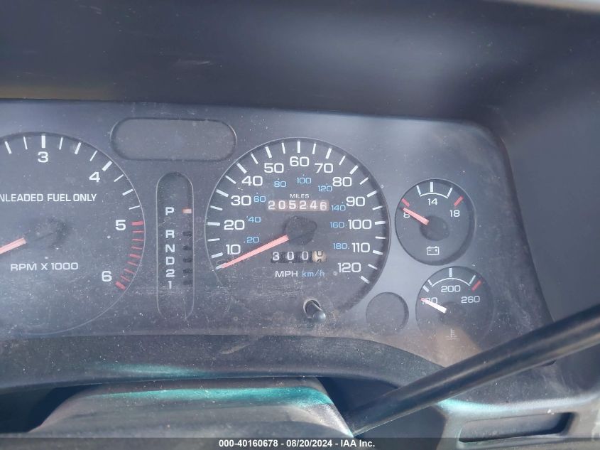 1995 Dodge Ram 2500 VIN: 1B7KC26Z5SS152882 Lot: 40160678