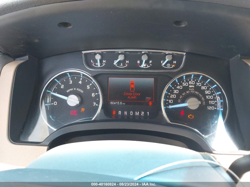 2011 Ford F-150 Lariat VIN: 1FTFW1ETXBFA65875 Lot: 40160824