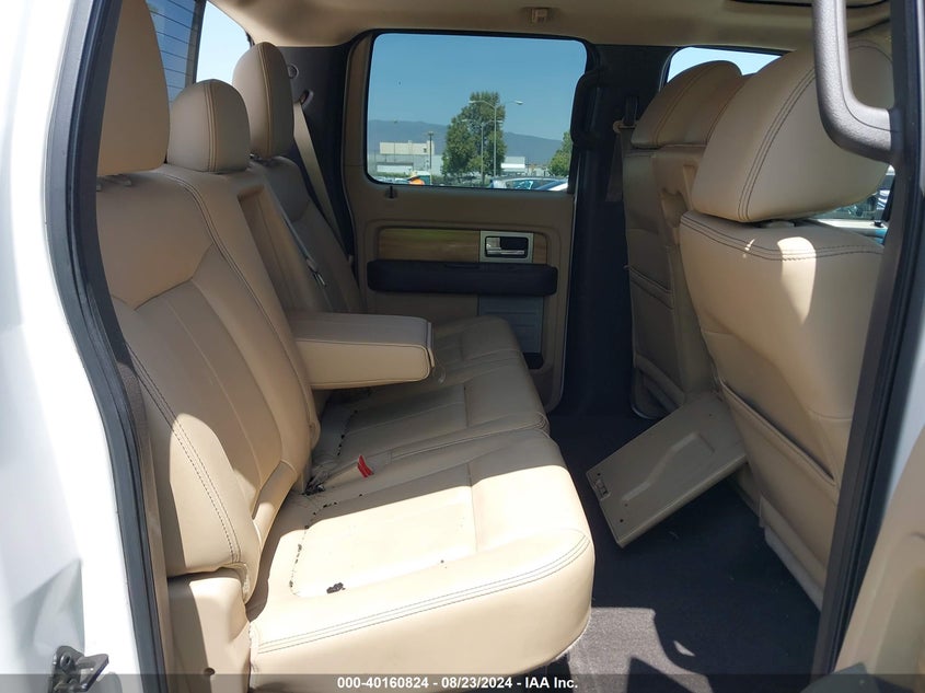 2011 Ford F-150 Lariat VIN: 1FTFW1ETXBFA65875 Lot: 40160824