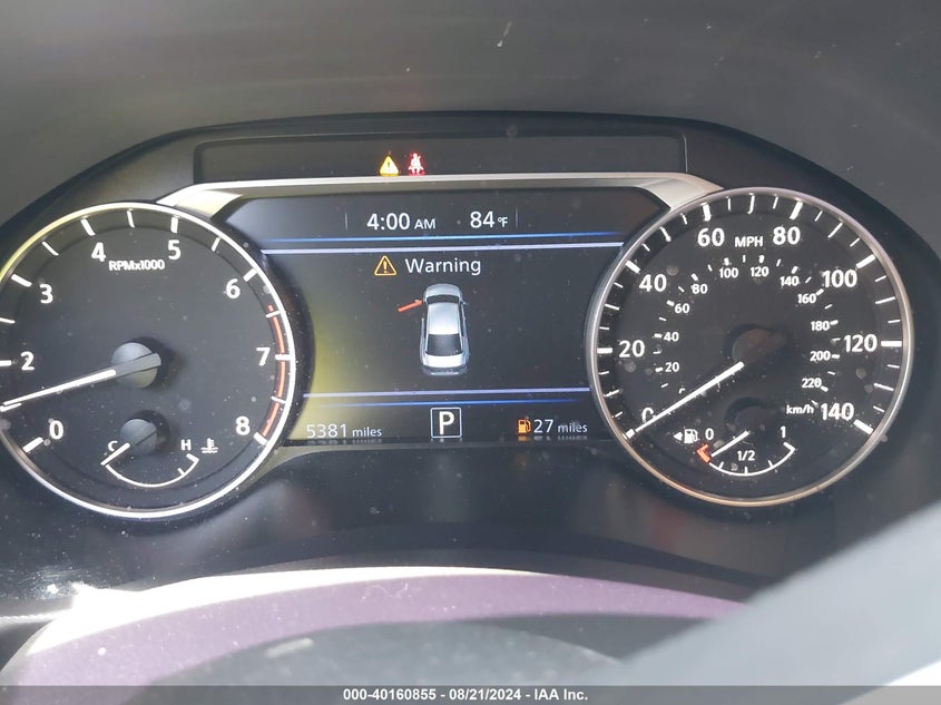 2022 Nissan Altima Sv Fwd VIN: 1N4BL4DV6NN368549 Lot: 40160855