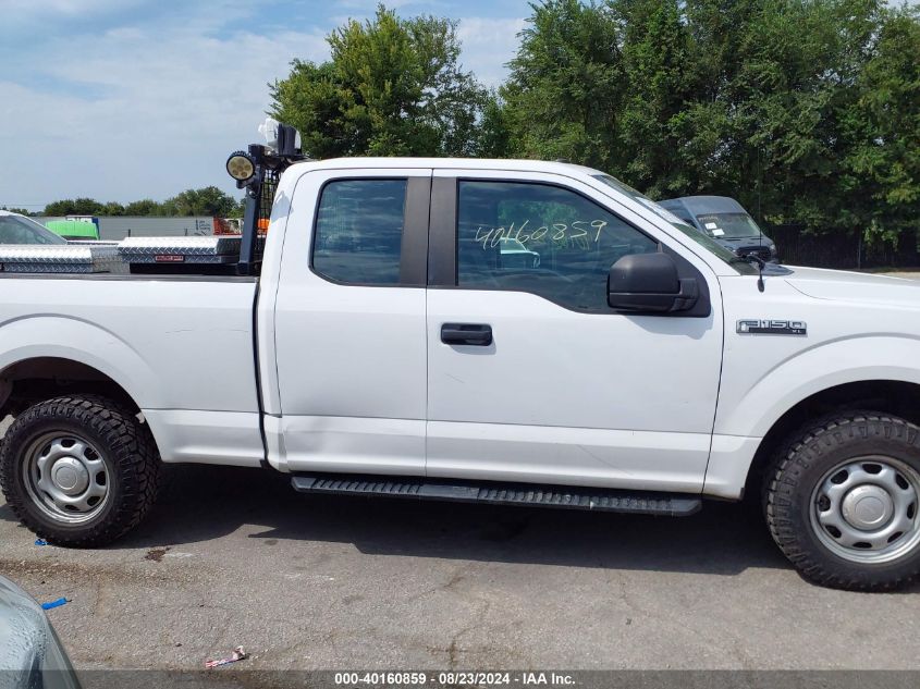 2018 Ford F-150 Xl VIN: 1FTFX1E57JKE25978 Lot: 40160859