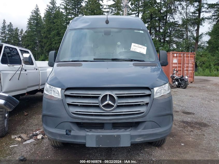 2019 Mercedes-Benz Sprinter 2500 High Roof V6 VIN: WD4PF1CD0KP146349 Lot: 40160876