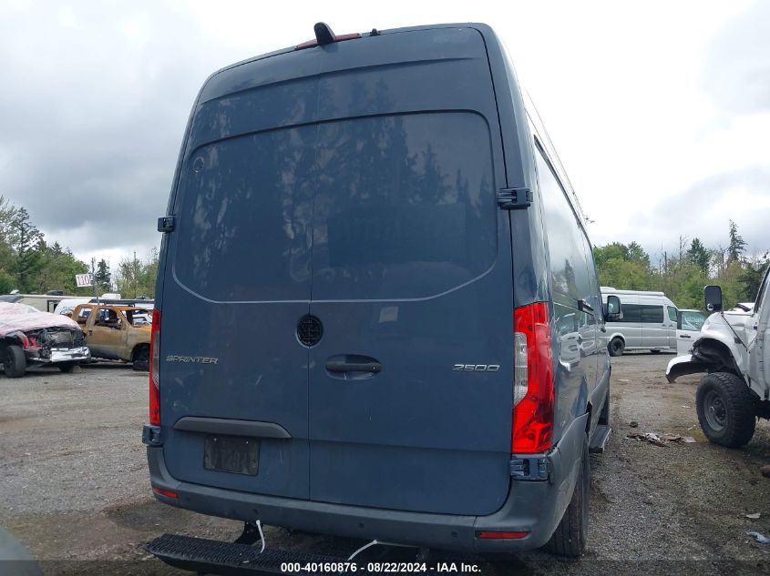 2019 Mercedes-Benz Sprinter 2500 High Roof V6 VIN: WD4PF1CD0KP146349 Lot: 40160876