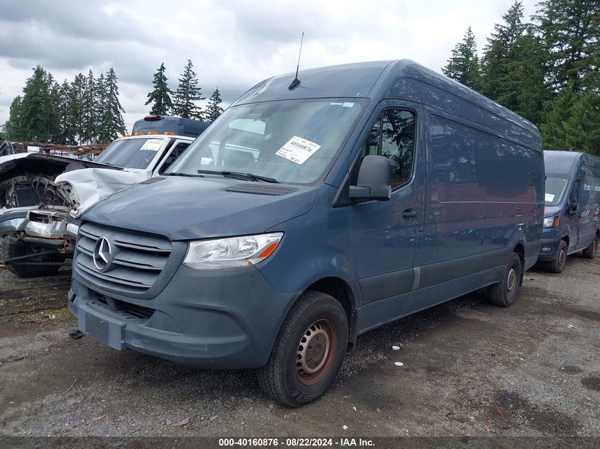 2019 Mercedes-Benz Sprinter 2500 High Roof V6 VIN: WD4PF1CD0KP146349 Lot: 40160876