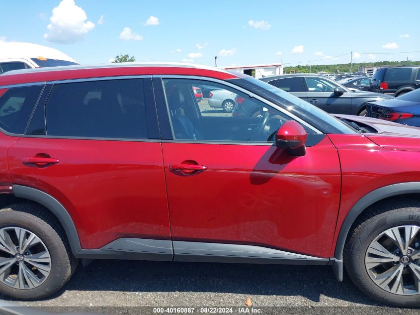 2021 Nissan Rogue Sv Intelligent Awd VIN: JN8AT3BBXMW237047 Lot: 40160887