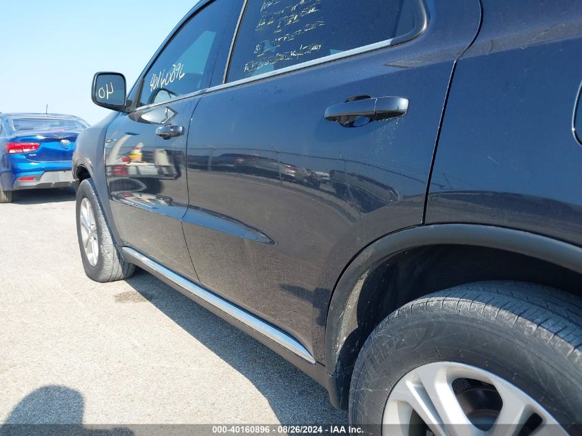 2013 Dodge Durango Sxt VIN: 1C4RDJAG7DC661817 Lot: 40160896